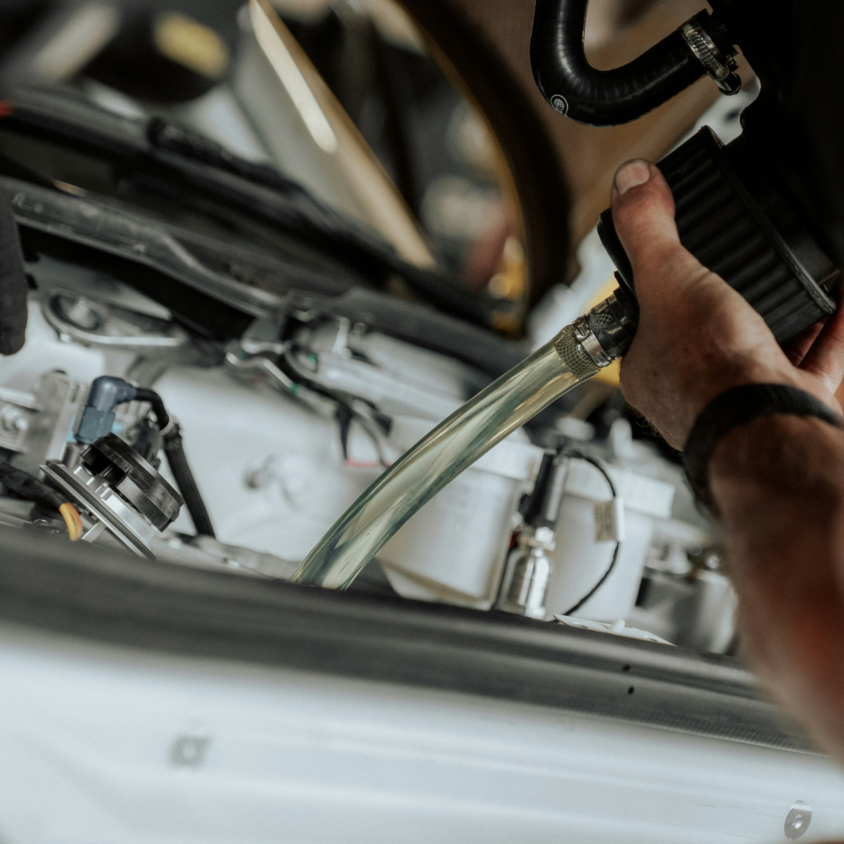 Oil change service record PDF